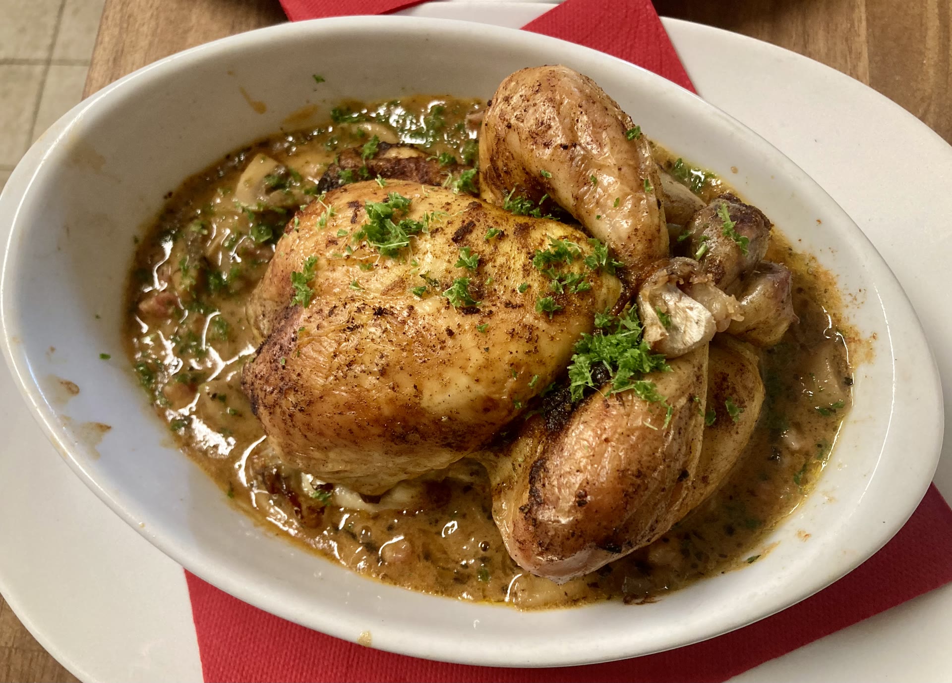 Pollo arrosto con erbe